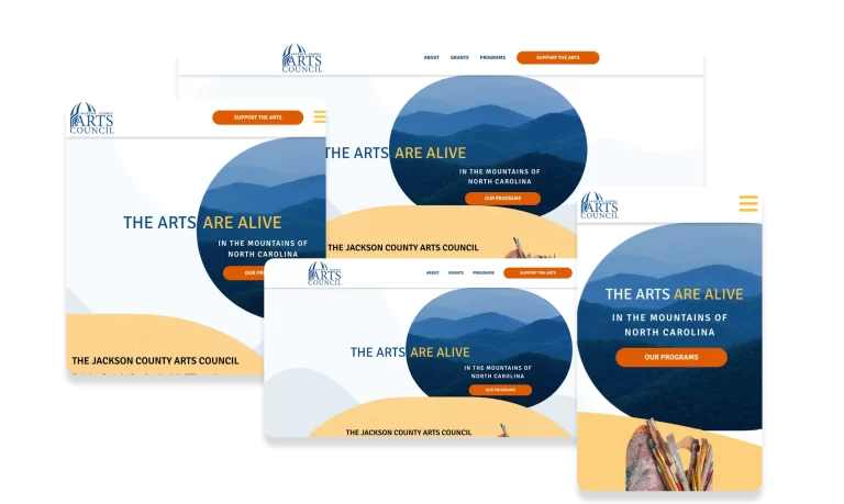 Rebranding portfolio for Art Councils