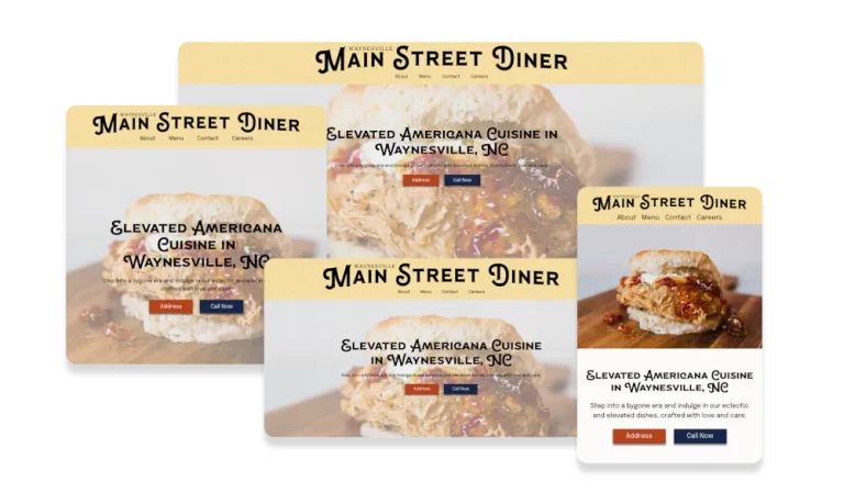 Waynesville Main Street Diner Website